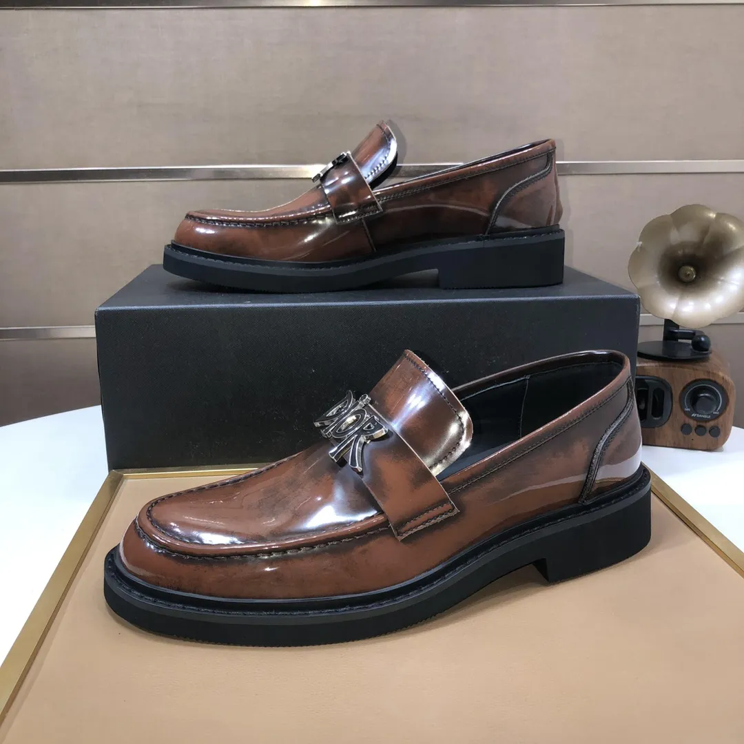 Men's shoes 💰680💰[Dior] (water-dyed cowhide lining) Dior original 1:1 high-quality factory, imported original materials, imported version of raw cowhide, water-dyed cowhide lining, original TPU outsole, code number: 38-44